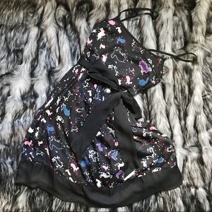 Fetherston Black Bunny Sweet Pastel Goth Sun Dress